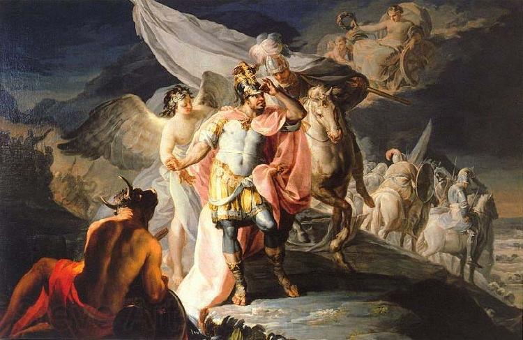 Francisco de Goya Anibal vencedor contempla por primera vez Italia desde los Alpes Germany oil painting art